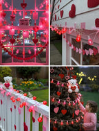 25FT G40 LED Outdoor Valentine's Day String Lights, Hanging Patio Lights - Image 7