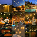 Brightever Outdoor String Lights 180FT, Patio Lights - Image 7