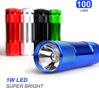 FASTPRO 20-Pack 100 Lumen Super Bright Aluminum LED Flashlights Set, - Image 5