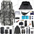 Hiking Backpack for Men 70L/100L Camping Backpack Military Rucksack Molle 3 - Image 4