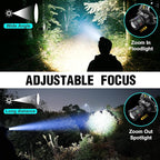 Headlamp Rechargeable 5000 High Lumen: Super Bright LED Head Lamp - Image 3