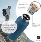 Bambaw 24 oz Stainless Steel Water Bottle, Insulated Metal Water Bottle Wide - Image 2