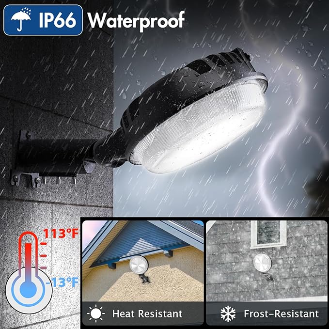 LED Barn Light, 150W 20000LM Dusk to Dawn Outdoor Security Light, 150° - Image 5