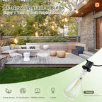 addlon 54 FT Solar String Lights Waterproof, Patio Lights Solar Powered - Image 9