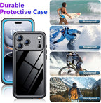 Temdan Compatible with iPhone 17 Pro Case, Waterproof Built-in Screen & Camera - Image 7