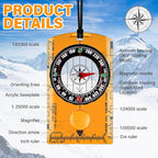Geiserailie Orienteering Compass Bulk Navigation Map Reading Compass - Image 3