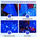 ZSJWL 30 Pack Blue Fairy Lights Battery Operated, 7FT 20LED Mini Starry Light - Image 4