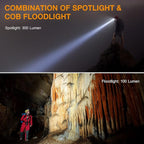 EverBrite 2-Pack Headlamp, Rechargeable LED Waterproof Headlight, USB Powered - Image 4
