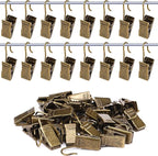 JANYUN 120 Pack Clip Hook Set Curtain Clips - Image 7