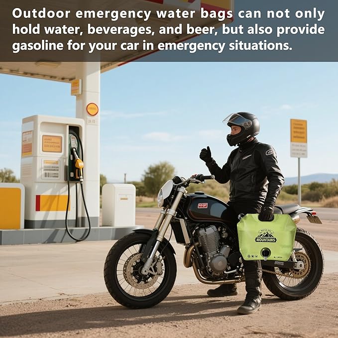 Collapsible 8L Water Storage Bag, BPA-Free Portable Folding Water Jug - Image 8