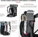 Naturehike 65L Rock Upgraded Internal Frame Hiking Backpack - Image 6