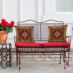 Swono Paisley Carpet Cozy Pillowcase Cushion Cover, Persian Carpet Tribal - Image 4