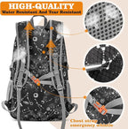 ZOMAKE Lightweight Packable Backpack 30L, Foldable Hiking Backpacks Water - Image 5