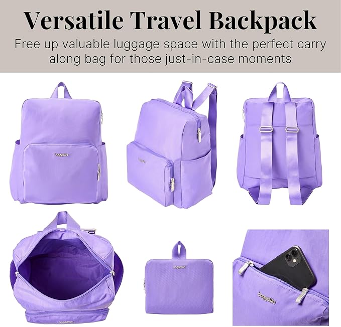 Carryall Packable Lightweight Travel Backpack 14x11" Folding Compact Nylon - Image 6