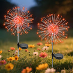 Garden Outdoor Lights, 2 Pack 120 LED Solar Garden Lights Fairy Lights Outdoor by Slyuexu