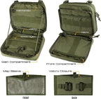 WYNEX Tactical Molle Admin Pouch of Double Layer Design, Admin Pouches Molle - Image 4