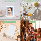 FUNTOUCH Rechargeable Travel Makeup Vanity Mirror - Image 7