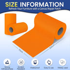 Self-Adhesive Canvas Repair Tape, Fabric Patch Repairs Kit - Image 2
