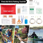 Survival Kit, First Aid Kit Survival Gear and Supplies Emergency Kit - Image 7