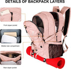 Goloni 45L Hiking Backpack Lightweight Foldable, Waterproof Camping Backpack - Image 6