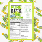 PURE KICK Energy Singles To Go Drink Mix, Jolly Rancher Green Apple, Includes - Image 2