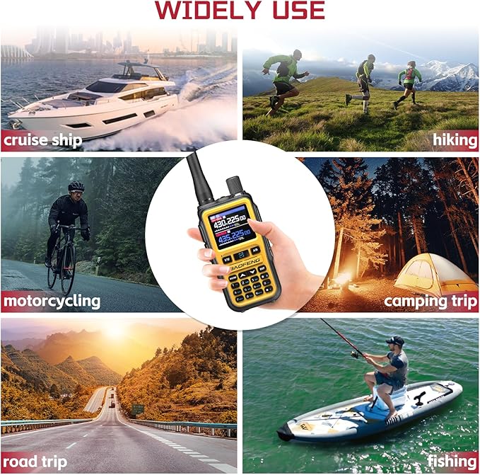BAOFENG UV5RMINI Two Way Radio NOAA Weather Radio Dual PTT 999CH Survival APP - Image 8