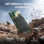 Mitywah Waterproof Case for iPhone 17, Rugged Metal Case - Image 4