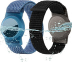 Waterproof Bracelet for Airtag Kids 2 Pack, Soft Nylon Hidden Air Tag Wristband by Ztobny