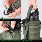 Tactical Paracord Handle，9-core Weaving Paracord Strap - Image 6