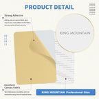 KING MOUNTAIN Canvas Repair Patch 9 x11 Inch 4 Pcs Self-Adhesive Waterproof - Image 3
