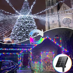 Cool White and Multicolor Color Changing Solar String Lights - Image 5