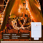 50ft LED Rope Lights Outdoor, 360 LED Connectable and Flexible Tube Lights - Image 2
