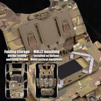 Zhongren Tactical Plate Carrier Vest Attachments Universal Phone Chest Mount - Image 4