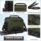RAINSMORE Camera Bag, DSLR/SLR/Mirrorless Small Camera Sling Bag Waterproof - Image 6