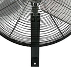 Hurricane Pro Commercial Grade Oscillating Metal Wall Mount Fan w/ 3 Speeds - Image 8