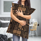 African Ethnic Pattern Throw Pillow Covers Set of 2 Queen Size Abstract Tribal - Image 7