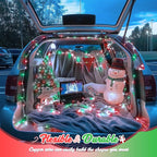 JMEXSUSS 2 Pack Red White and Green Solar Christmas Lights, Each 33FT 100 LED - Image 7