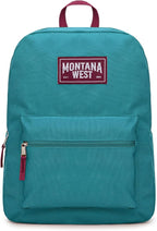 Montana West Backpack for Women Men 2 PCS Lightweight College Bookbags Casual - Image 8
