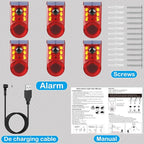 Solar Motion Sensor Alarm Device - Image 8