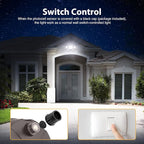 Onforu 70W LED Dusk to Dawn Flood Lights, 7000LM Brown Exterior Security - Image 4