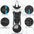Hydration Backpack with Leak Proof Water Bladder, Lightweight Hydro Water - Image 6