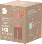 Knork Eco Party Bundle, Party Cup Outdoor Wine Glass, 4 Piece Set, Plant Based - Image 2