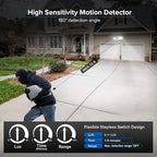 SANSI Eco Series 18W 1800LM LED Motion Sensor Outdoor Lights, Energy Saving - Image 4