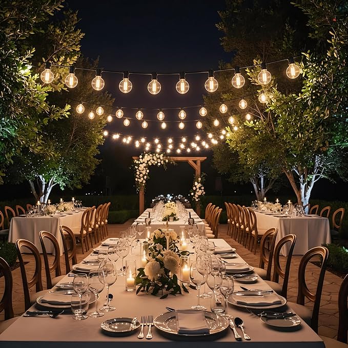 RTTY Outdoor LED String Lights 100 FT Patio Light - Image 9