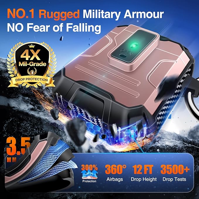 Armoured Heavy Duty for AirPods 1/2 Generation Case - Image 2