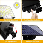 Solar Lights Outdoor, 106 LED 3000LM Solar Powered Motion Sensor Flood Lights - Image 5