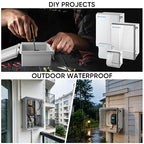 TICONN Outdoor Electrical Box Waterproof, Junction Box IP67 ABS Plastic - Image 8