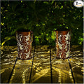 2 Pack Solar Lanterns Outdoor Hanging Hummingbird Decor Lantern, Waterproof by AITENISEN