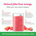 Zipfizz Daily Energy Drink Powder, Watermelon, 20 Pack | 3-in-1 Sustained Energy - Image 4