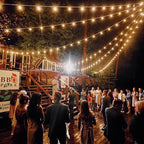 Mlambert 200Ft LED Outdoor String Lights, Dimmable G40 Globe Patio Lights - Image 6